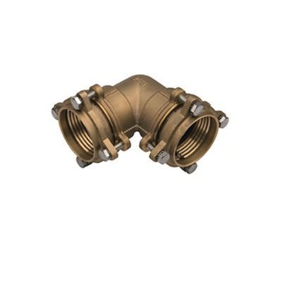 Racor codo doble ø 75