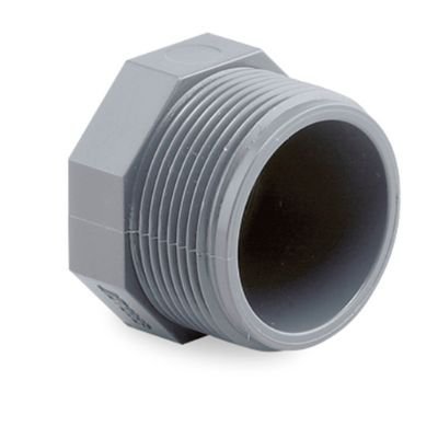 Tapón rosca-macho de presión